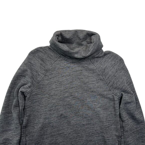 Lululemon Sweatshirt Womens Size 6 Heathered Core Dark Grey To You Tunic Sweater - Picture 3 of 8